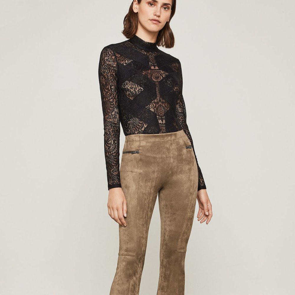 BCBG MAXAZRIA Blake Lace Bodysuit xxs